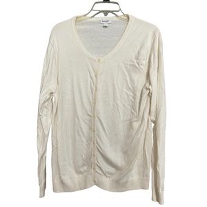 Old Navy, Womens white cardigan, size XL